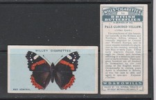 CIGARETTE CARDS Wills 1927 British Butterflies - set of 50