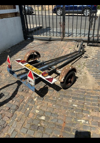 Single bike trailer with - ex,