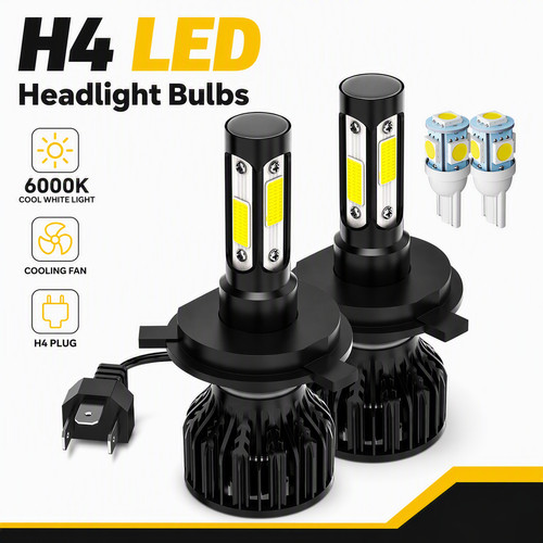Led headlight bulbs - led, kit