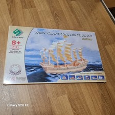 Wooden Construction Kit Ancient Sailing Boat Ming Dynasty