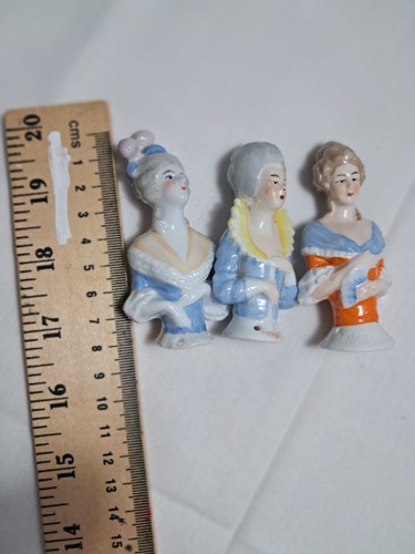 Vintage antique porcelain half - antique,