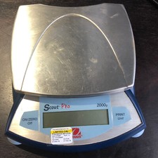 Ohaus SP2001 Scout Pro Portable Scale Untested For Parts or Repair As-is