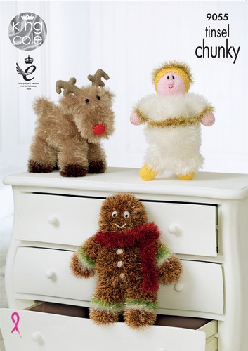 Tinsel knitting pattern king - tinsel,