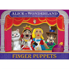 Alice in Wonderland Magnetic Puppet Set with Theatre Presentation Box