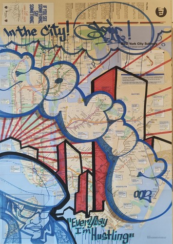 Sonic bad graffiti subway map - sonic,