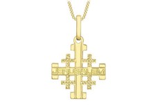9ct Yellow Gold Jerusalem