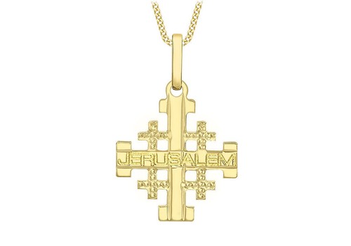 9ct yellow gold - 9ct, jerusalem