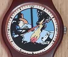 Tintin Watch In America Cowboy Limited Edition Citime Moulinsart Collectable