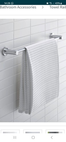 Duravit code towel rail in - d-code,