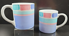 2 Caleca Color Blocks Mugs