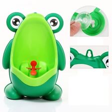 Baby Boys Standing Potty Frog Shape Wall-Mounted Urinals Toilet Training Potty
