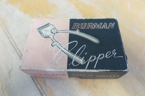 Vintage burman hair clippers - burman,
