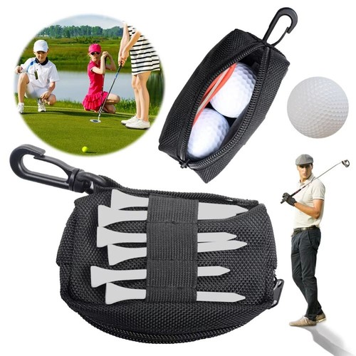 Golf ball pouch tees - ball,