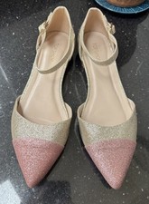 Topshop gold and pink sparkly