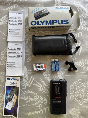 Olympus pearlcorder s721 - olympus,