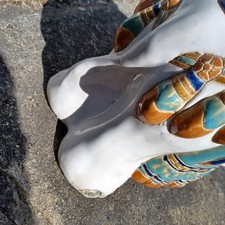Elephant plant stand ceramic - elephant,
