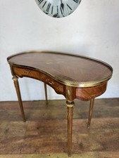 Louis XV Kidney Shaped Kingwood Writing Desk