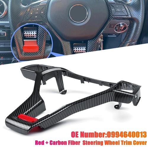 Steering wheel cover carbon - steering,