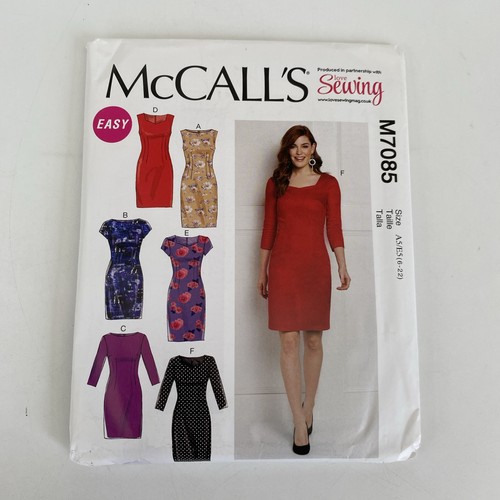 Mccall m7085 sewing pattern - sewing,