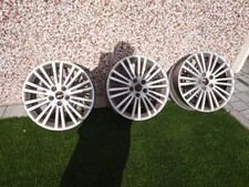 VW GOLF Mk5 R32 Genuine Multi Spoke Alloy Wheels x3