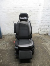 2016 CITROEN C4 GRAND PICASSO B78 1.6 BLUEHDI MK2 FRONT LEFT HALF LEATHER SEAT