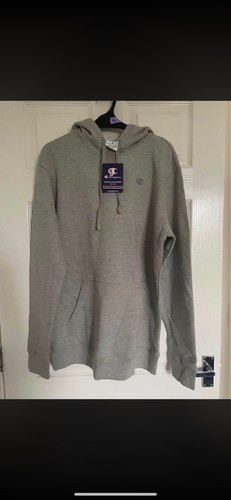 Champion grey unisex hoodie - champion,