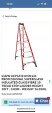 3mtr Fibreglass Step Ladders