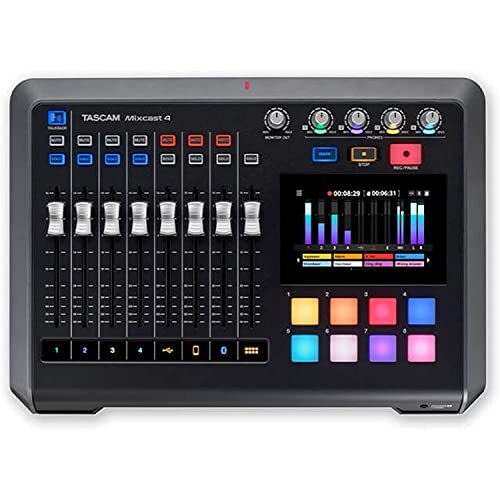 Tascam mixcast4 podcast - tascam, studio
