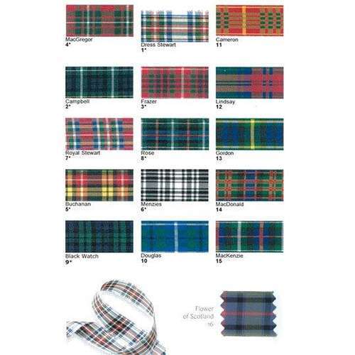 Scottish tartan ribbon - ribbon,
