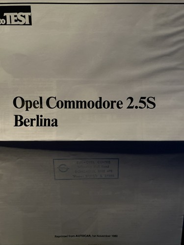 Opel commodore berlina - commodore,