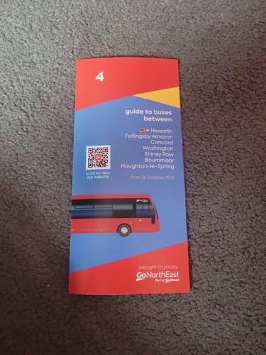 North east timetable - east, 4