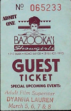Bazookas Showgirls KCMO Ticket