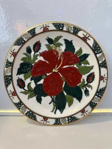 Greek handmade ceramic - handmade, plate