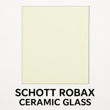 Aarrow Hamlet Hardy 4 and 5 Replacement Stove Glass 185mm x 164mm- GLASS ONLY