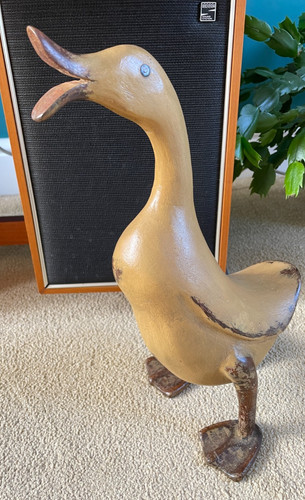 Wooden hand carved standing - hand,