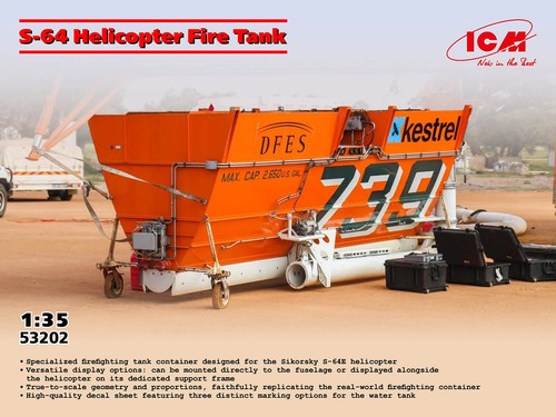 Icm 53202 helicopter - helicopter, fire