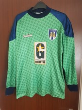 Colchester United Green Goalkeeper Goalie Shirt 1995-1996 Size S Vandanel Retro