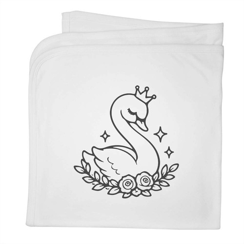 Swan princess baby blanket - princess',