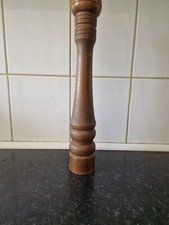 Vintage Peter Piper Pepper Mill/Grinder, Teak Wood, 44 cms.