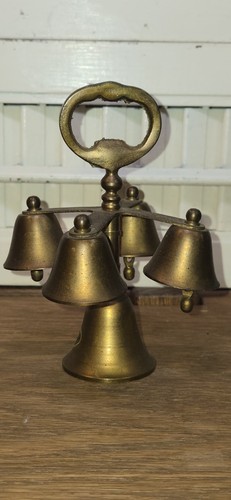 Vintage brass communion - brass, bell