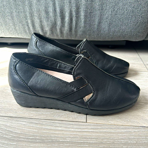 Damart women black slip on - black, slip-on