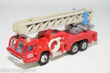 SHINSEI MINI POWER SNORKEL FIRE ENGINE LADDER TRUCK VERY NEAR MINT CONDITION