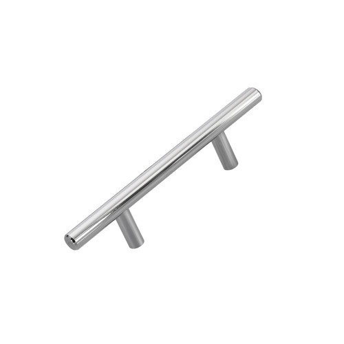 Polished chrome bar shaped - t-bar,