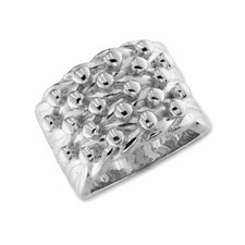 Silver Plated Keepers Ring