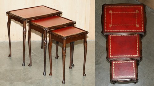 Vintage oxblood gold leaf - vintage,