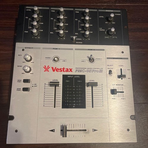 Vestax mixer pmc - mixer, iii