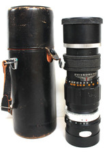 PETRI - 1:45 f=200mm CC VINTAGE CAMERA LENS No. 6152 + CASE - FITS PETRI  FLEX 7