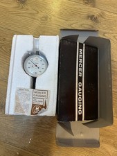 Mercer Dial Test Indicator DTI Plunger Analogue 0-2" inch 0.0001" Clock Gauge 