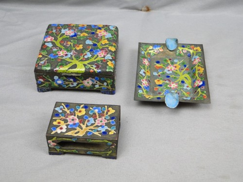 Chinese cloisonne enamel metal - cloisonne,