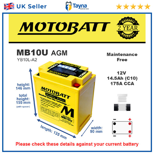 Mb10u motobatt quadflex agm - quadflex,